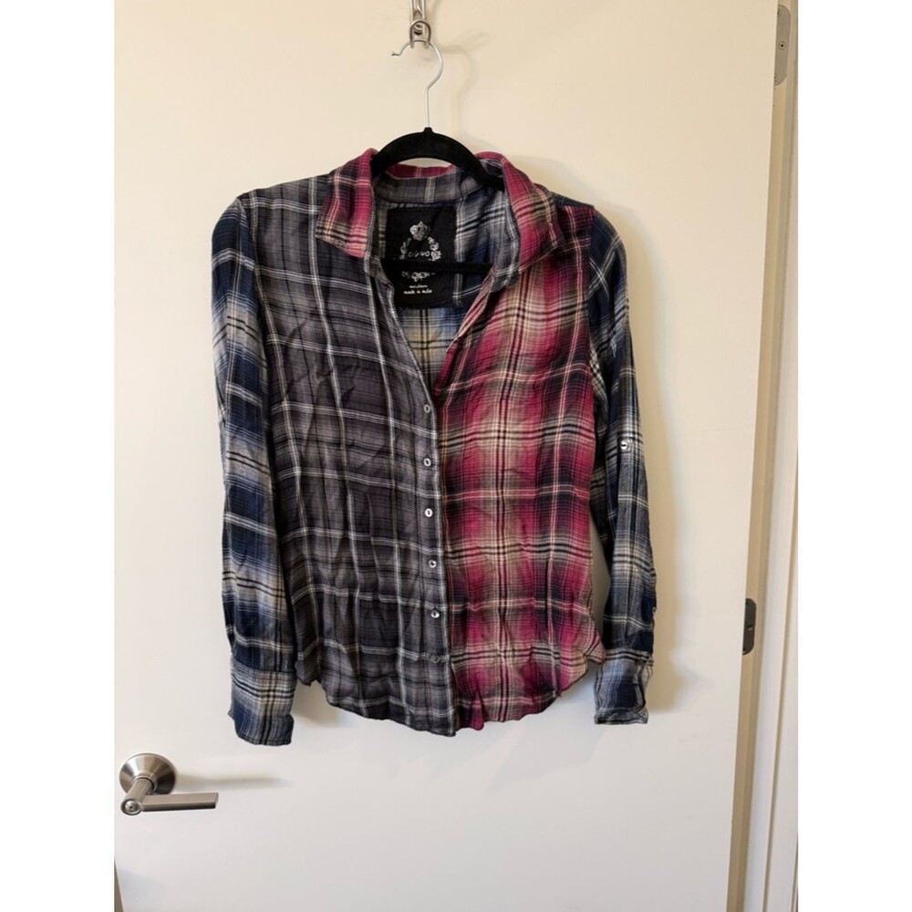 Cino Multi Plaid Button-Up Shirt